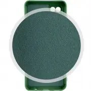 Чохол Silicone Cover Lakshmi Full Camera (A) для Samsung Galaxy M33 5G, Зелений / Dark green