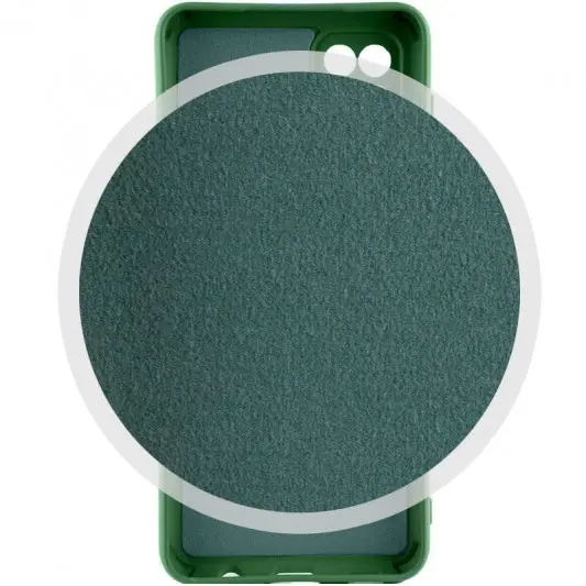 Чохол Silicone Cover Lakshmi Full Camera (A) для Samsung Galaxy M33 5G Зелений / Dark green - зображення 2 