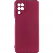 Чохол Silicone Cover Lakshmi Full Camera (A) для Samsung Galaxy M33 5G Бордовий / Marsala