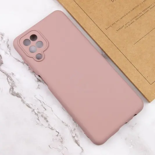 Чехол Silicone Cover Lakshmi Full Camera (A) для Samsung Galaxy M33 5G Розовый / Pink Sand - изображение 3