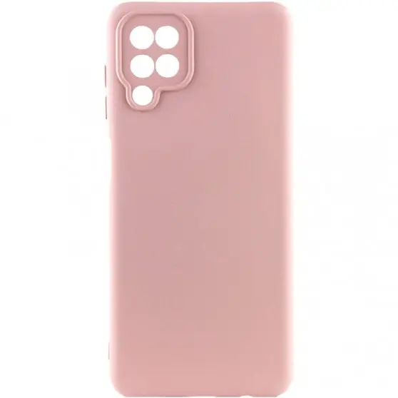 Чохол Silicone Cover Lakshmi Full Camera (A) для Samsung Galaxy M33 5G Рожевий / Pink