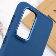 TPU чехол Bonbon Metal Style для Samsung Galaxy A53 5G, Синий / Denim Blue