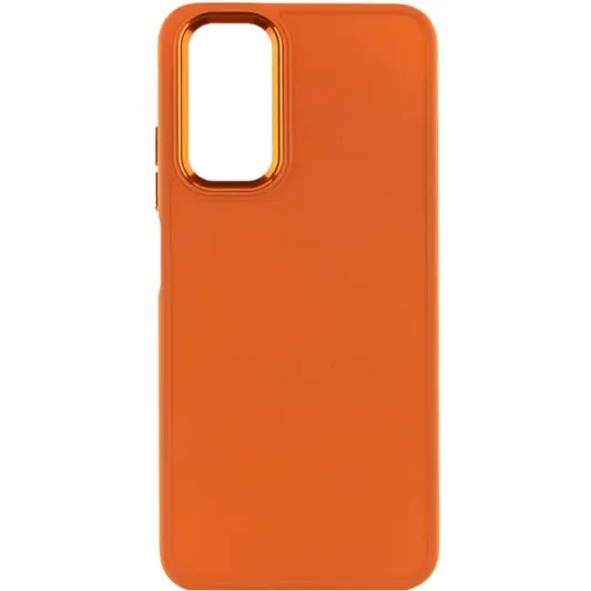 TPU чохол Bonbon Metal Style для Xiaomi Redmi Note 11 Pro 4G/5G / 12 Pro 4G Помаранчевий / Papaya - зображення 1 