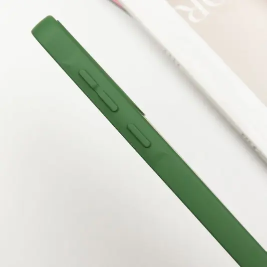 Чехол Silicone Cover Lakshmi Full Camera (A) для Samsung Galaxy A34 5G Зеленый / Dark green - изображение 3