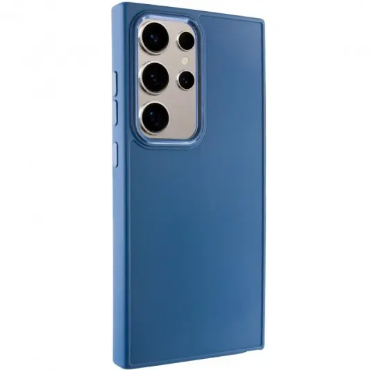 TPU чохол Bonbon Metal Style для Samsung Galaxy S23 Ultra Синій / Denim Blue