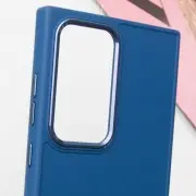 TPU чохол Bonbon Metal Style для Samsung Galaxy S23 Ultra, Синій / Denim Blue