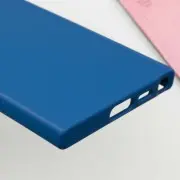 TPU чохол Bonbon Metal Style для Samsung Galaxy S23 Ultra, Синій / Denim Blue