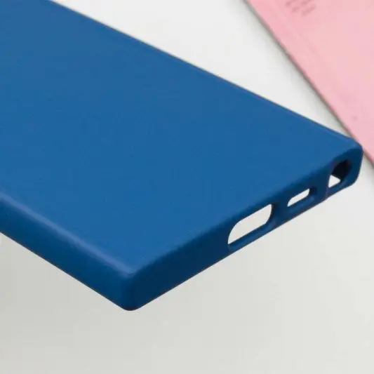 TPU чохол Bonbon Metal Style для Samsung Galaxy S23 Ultra Синій / Denim Blue - зображення 6 