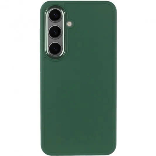 TPU чехол Bonbon Metal Style для Samsung Galaxy S23+ Зеленый / Army green - изображение 1