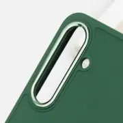TPU чехол Bonbon Metal Style для Samsung Galaxy S23+, Зеленый / Army green