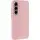 TPU чохол Bonbon Metal Style для Samsung Galaxy S23+ Рожевий / Light pink