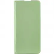 Кожаный чехол-книжка GETMAN Elegant (PU) для Samsung Galaxy M33 5G Мятный