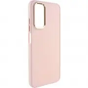 TPU чохол Bonbon Metal Style для Samsung Galaxy A54 5G Рожевий / Light pink