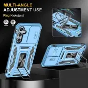 Ударопрочный чехол Camshield Army Ring для Samsung Galaxy A34 5G, Голубой / Light Blue
