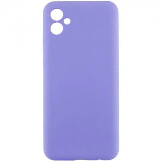 Чехол Silicone Cover Lakshmi Full Camera (AAA) для Samsung Galaxy A04e Сиреневый / Dasheen