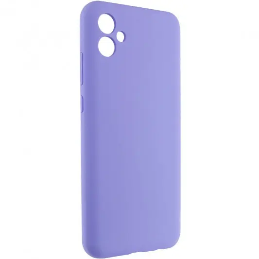 Чехол Silicone Cover Lakshmi Full Camera (AAA) для Samsung Galaxy A04e Сиреневый / Dasheen - изображение 1