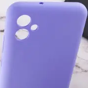 Чехол Silicone Cover Lakshmi Full Camera (AAA) для Samsung Galaxy A04e, Сиреневый / Dasheen