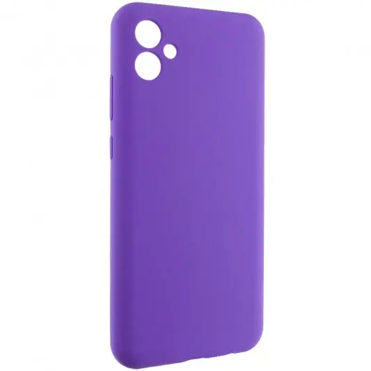 Чохол Silicone Cover Lakshmi Full Camera (AAA) для Samsung Galaxy A04e Фіолетовий / Amethyst - зображення 1 