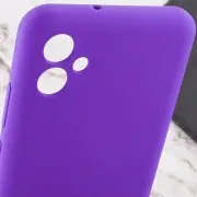 Чохол Silicone Cover Lakshmi Full Camera (AAA) для Samsung Galaxy A04e, Фіолетовий / Amethyst