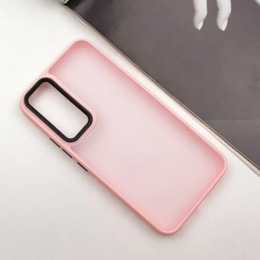 Чехол TPU+PC Lyon Frosted для Samsung Galaxy A54 5G Pink - изображение 1