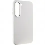 Шкіряний чохол Bonbon Leather Metal Style для Samsung Galaxy S22+, Білий / White