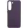 Шкіряний чохол Bonbon Leather Metal Style для Samsung Galaxy S22+ Фіолетовий / Dark Purple