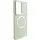 TPU чохол Bonbon Metal Style with MagSafe для Samsung Galaxy S22 Ultra Білий / White
