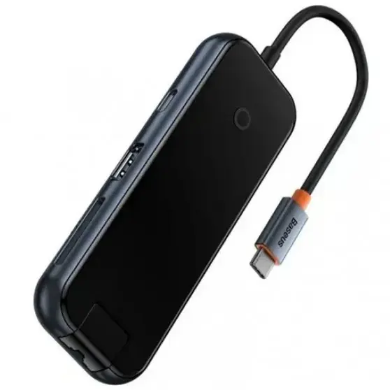 Перехідник HUB Baseus AcmeJoy 8-Port Type-C HUB Adapter (WKJZ010613) Dark Grey