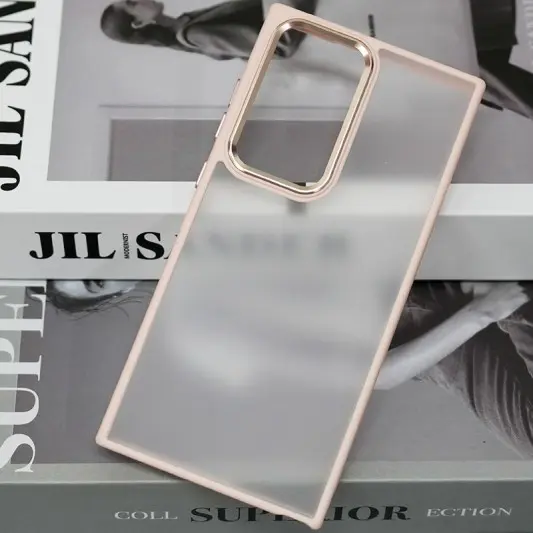 Чохол TPU+PC North Guard для Samsung Galaxy S22 Ultra Pink - зображення 1 