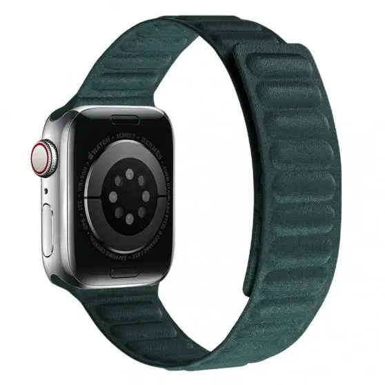 Ремешок FineWoven (AAA) для Apple Watch 38/40/41/42mm(ser.10) Evergree