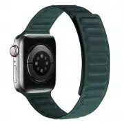 Ремінець FineWoven (AAA) для Apple Watch 42(ser.1-3)/44/45/46/49mm Evergree