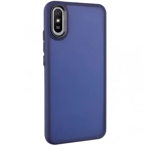 Чохол TPU+PC Lyon Frosted для Xiaomi Redmi 9A Navy Blue