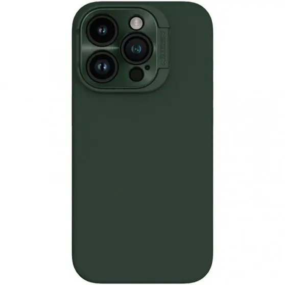 Чохол Silicone Nillkin LensWing Magnetic для Apple iPhone 15 Pro Max (6.7"), Зелений / Green