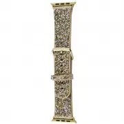 Ремешок Bling World Rock Diamond для Apple Watch 38/40/41/42mm(ser.10) Золотой