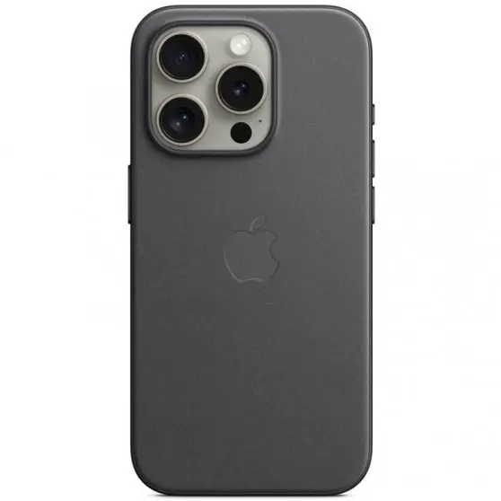 Чохол FineWoven (AAA) with MagSafe для iPhone 15 Pro, Черный
