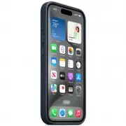 Чохол FineWoven (AAA) with MagSafe для iPhone 15 Pro Max, (Pacific Blue)
