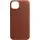Шкіряний чохол Leather Case (AAA) with MagSafe and Animation для Apple iPhone 12 Pro Max (6.7") Saddle Brown
