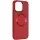 TPU чехол Bonbon Metal Style with MagSafe для Apple iPhone 15 (6.1") Красный / Red