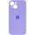 Чехол Silicone Case Full Camera Protective (AA) для Apple iPhone 15 Plus (6.7") Сиреневый / Dasheen