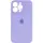 Чехол Silicone Case Full Camera Protective (AA) для Apple iPhone 15 Pro Max (6.7") Сиреневый / Dasheen