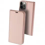 Чехол-книжка Dux Ducis с карманом для визиток для Apple iPhone 15 Pro Max (6.7"), Rose Gold