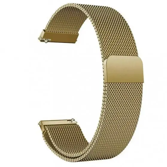 Ремінець Milanese Loop для Smart Watch 20mm, Champagne