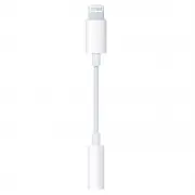 Переходник Lightning to 3.5 mm Jack Audio Adapter for Apple (AAA) (box), White