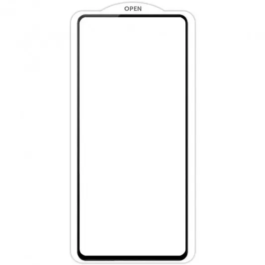 Захисне скло SKLO 5D (тех.пак) для Oppo Reno 5 Lite Чорний / Біла підкладка