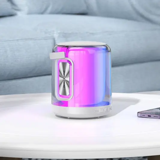 Bluetooth Колонка Borofone BR30 Auspicious colorful sports Gray - зображення 2 