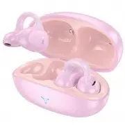Беспроводные TWS наушники Hoco EW57 Auspicious clip-on Pink fluff