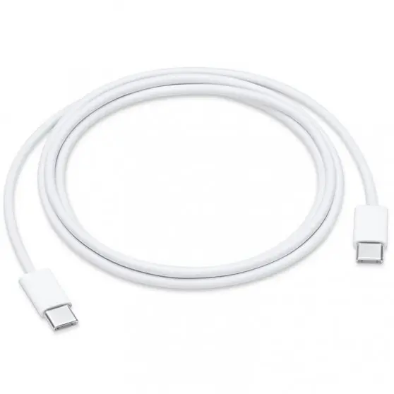 Дата USB-C кабель USB-C для Apple (AAA) (1m) (box), Білий