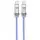 Дата кабель Hoco U113 Solid 100W Type-C to Type-C (1m) Blue