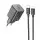 СЗУ Hoco N40 Mighty PD20W (1USB-C) + кабель Type-C to Lightning Black