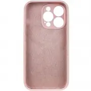 Чохол Silicone Case Full Camera Protective (AA) NO LOGO для Apple iPhone 15 Pro Max (6.7"), Рожевий / Chalk Pink